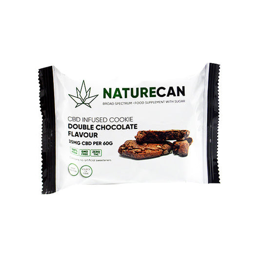 Naturecan 25mg CBD Double Chocolate Cookie 60g - 2d0116-20