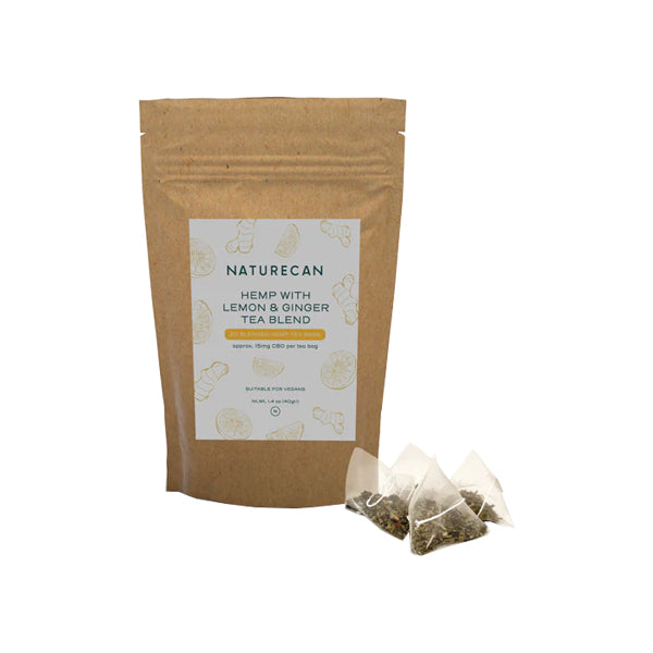 Naturecan 300mg CBD Hemp Tea - 20 Bags - Vape Center