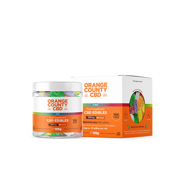Orange County CBD 400mg Gummies - Small Pack - Vape Center