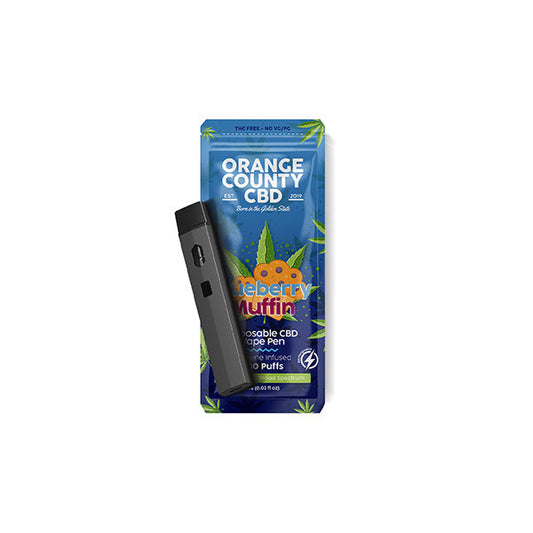 Orange County CBD 600mg CBD Disposable Vape - 1ml 700 Puffs - Vape Center