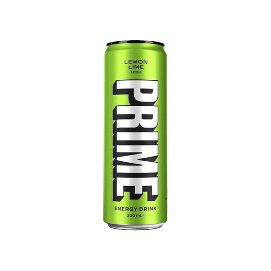PRIME Energy USA Lemon Lime Drink Can 355ml - Best Before date - Vape Center