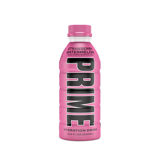 PRIME Hydration USA Strawberry Watermelon Sports Drink 500ml - Past Best Before Date - 2d0116-20