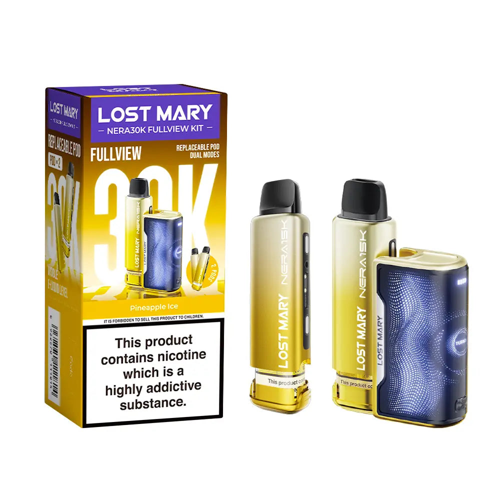 Lost Mary Nera 30K Fullview Prefilled Pod Vape