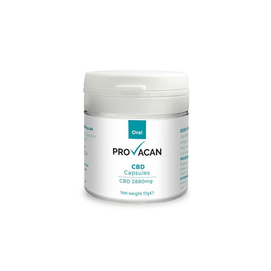 Provacan 2880mg CBD Oral Capsules - 30 Caps - Vape Center
