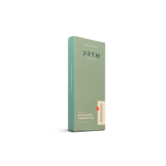 Prym Health 525mg CBD Suppositories - 7 Patches - 2d0116-20