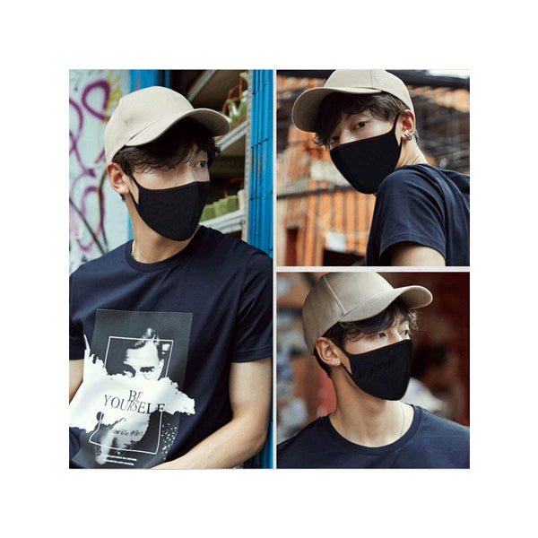 Reusable Anti Dust Black Face Mask - Vape Center
