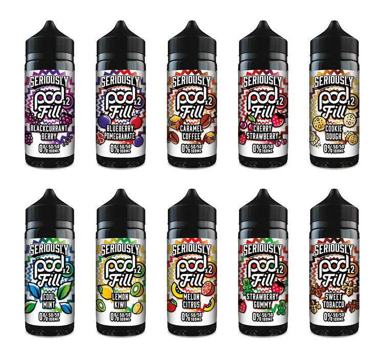Doozy Vape - Seriously Pod Fill 2 - 100ml