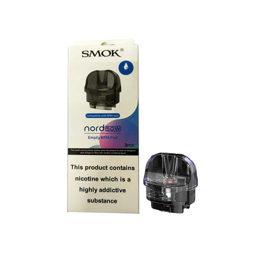 Smok Nord 50W RPM Replacement Pods Large - Vape Center