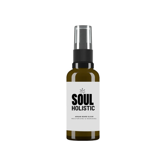 Soul Holistic 20mg CBD Argan Beard Oil - 30ml - Vape Center