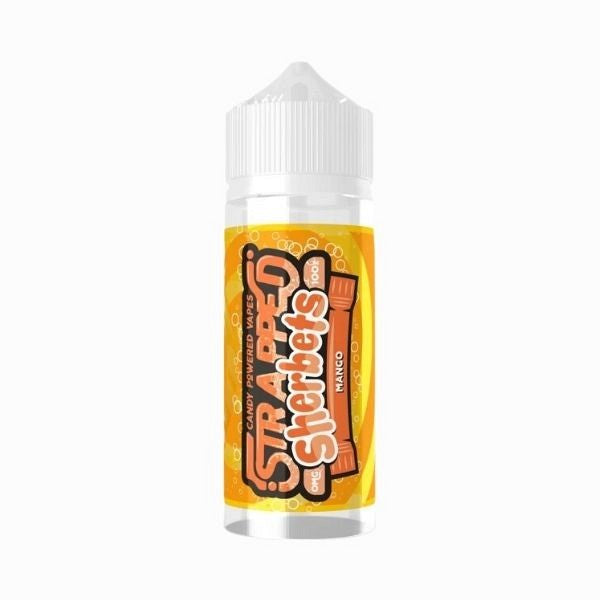 Strapped Sherbets - 100ml - Mango Sherbet - Vape Center