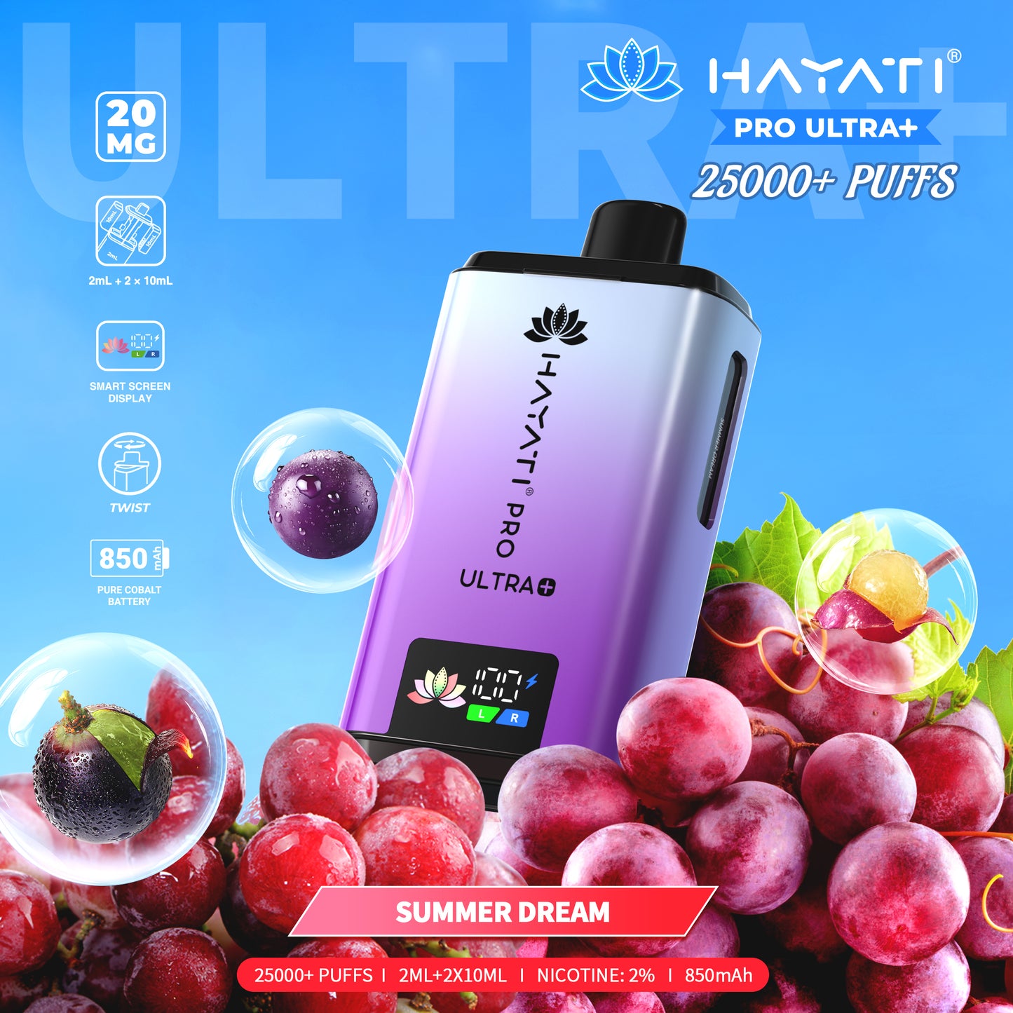 Hayati Pro Ultra+ 25000 - Pod Kit