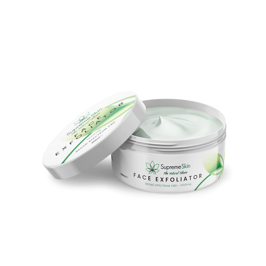 Supreme CBD 1000mg CBD Face Exfoliator - 200ml - Vape Center