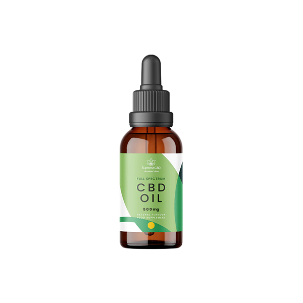 Supreme CBD 500mg Full Spectrum CBD Tincture Oil - 30ml - Vape Center