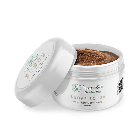 Supreme CBD 500mg Sugar Scrub - 100ml - Vape Center