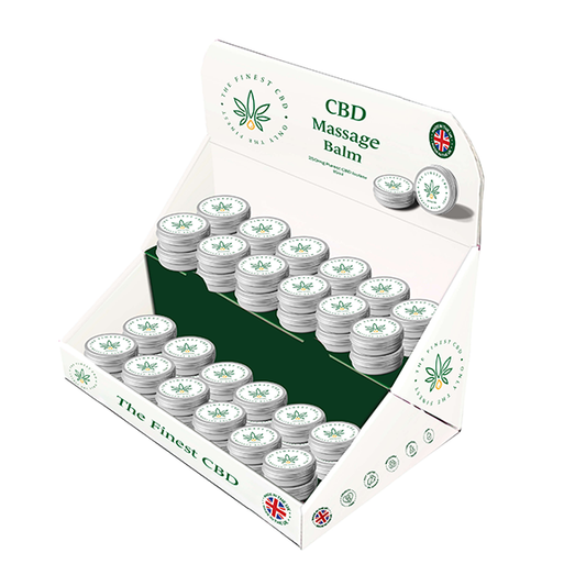 The Finest Balm CBD Massage Balm CDU Bundle x48 Units - Vape Center