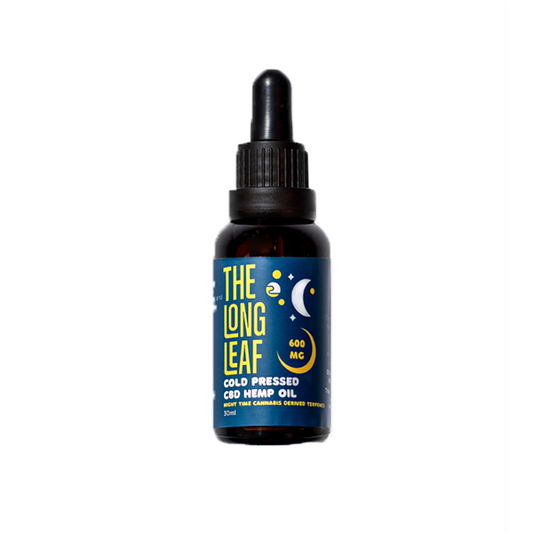 The Long Leaf 600mg Night Cold Pressed Oil 30ml - 2d0116-20