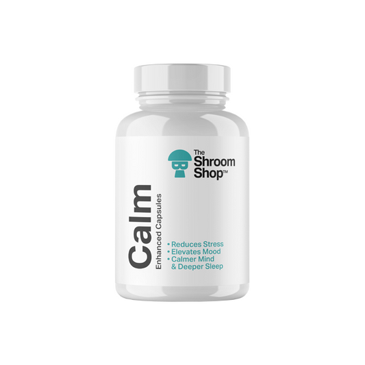 The Shroom Shop Enhanced Calm 67500mg Capsules - 90 Caps - Vape Center