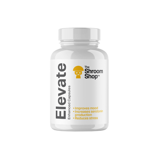 The Shroom Shop Enhanced Elevate 67500mg Capsules - 90 Caps - Vape Center