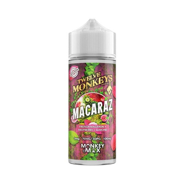 Twelve Monkeys - 100ml - Macaraz - Vape Center