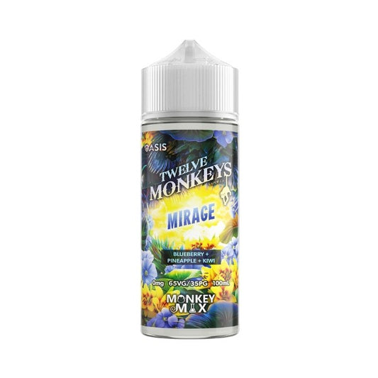 Twelve Monkeys - 100ml - Oasis - Mirage - Vape Center