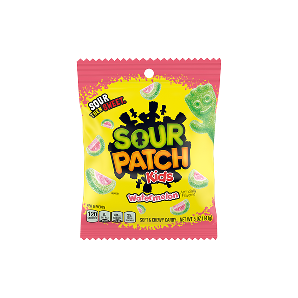 USA Sour Patch Kids Watermelon Share Bag - 141g - Vape Center