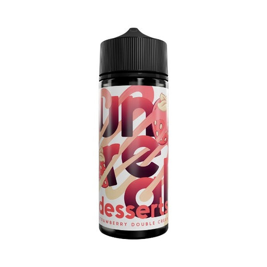Unreal - 100ml - Desserts - Strawberry Double Cream - Vape Center
