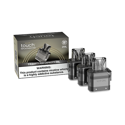 VLYP touch Empty Replacement Pods Pack Of 3 - 2ml - 2d0116-20