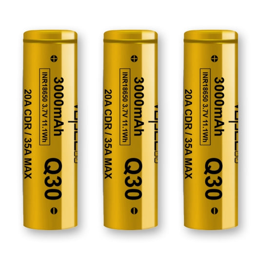 Vapcell Q30 18650 Battery in Case - Vape Center