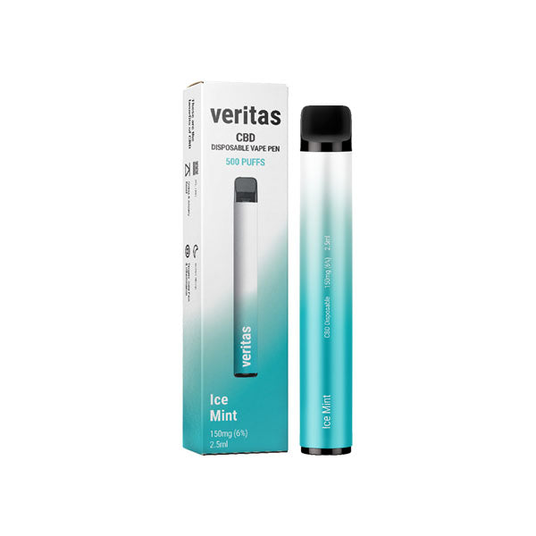 Veritas 150mg CBD Disposable Vape Pens 500 Puffs - Vape Center