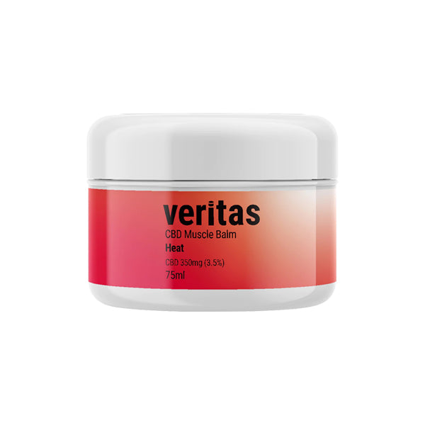 Veritas 350mg CBD Deep Heat Muscle Balm 75ml - Vape Center