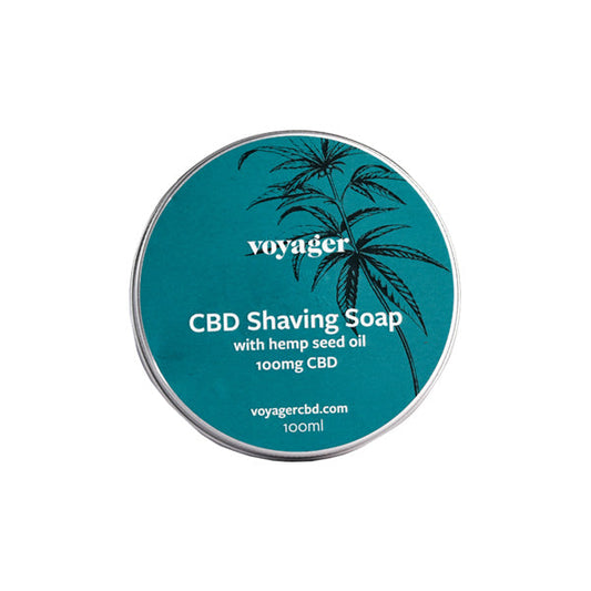 Voyager 100mg CBD Shaving Soap - 100ml - 2d0116-20