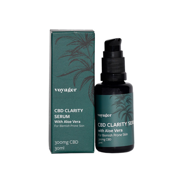 Voyager 300mg CBD Clarity Aloe Vera Serum - 30ml - Vape Center