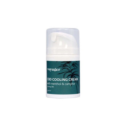 Voyager 500mg CBD Cooling Cream - 50ml - Vape Center