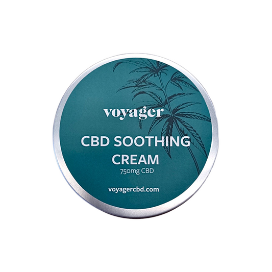 Voyager 750mg CBD Soothing Cream Travel Size - 50ml - Vape Center