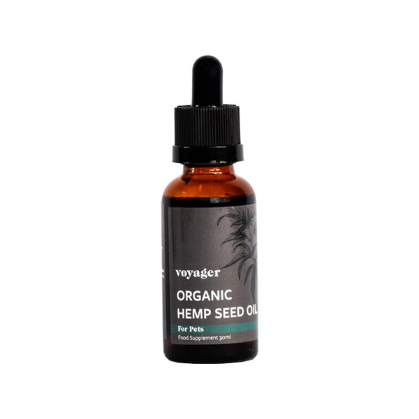Voyager Pets Organic Hemp Seed Oil - 30ml - Vape Center