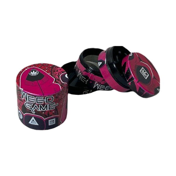 Weed Game 40mm 4 Parts Metal Grinder -WG-005 - Vape Center