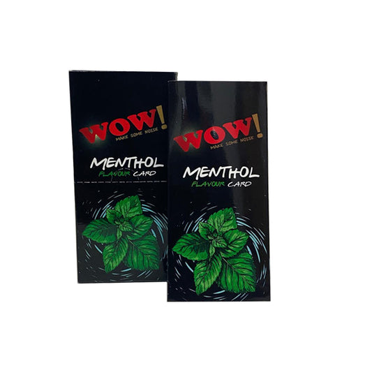 Wow Menthol Flavour Cards Infusions Pack of 20 - Vape Center