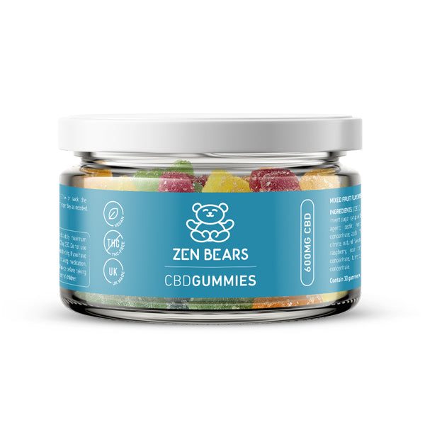 ZenBears 600mg CBD Gummies - 150g - Vape Center