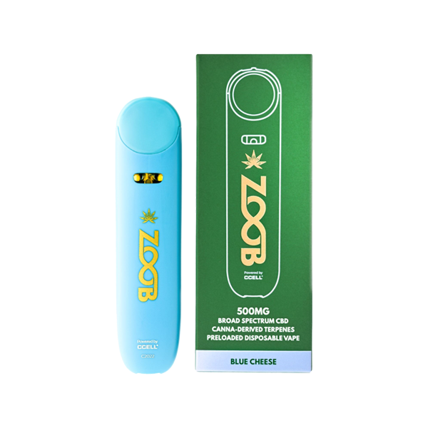 Zoob 500mg Broad Spectrum CBD Vape Pen - Vape Center