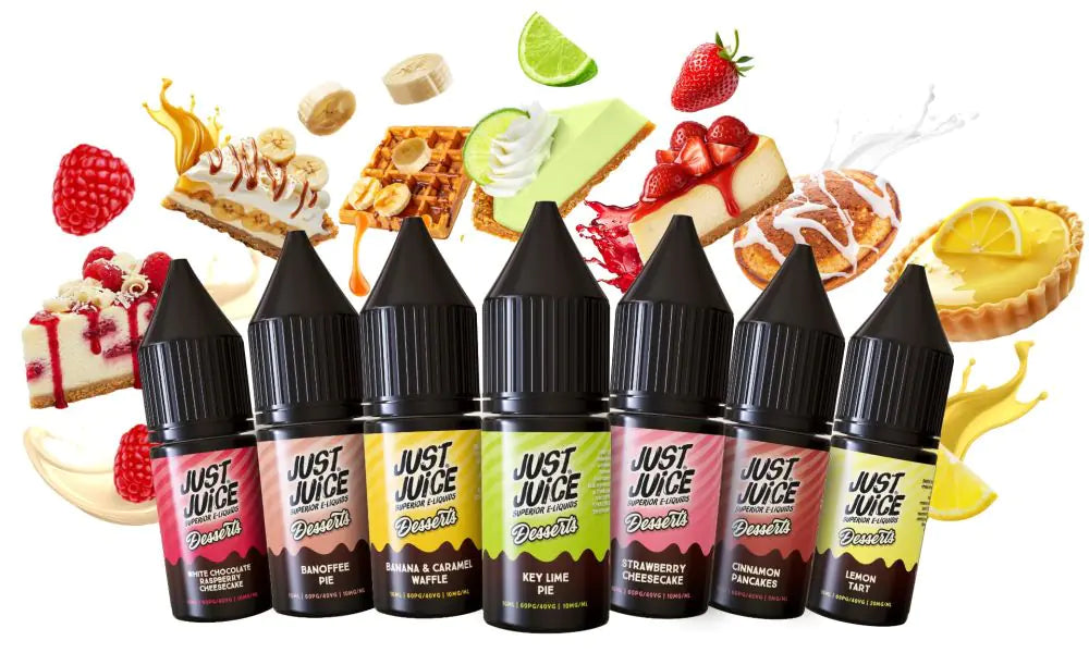 Just Juice Desserts Nic Salt 10ml Eliquid