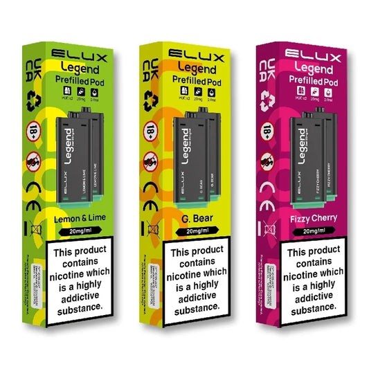 Elux Legend 1500 2-in-1 Pre-filled Pods