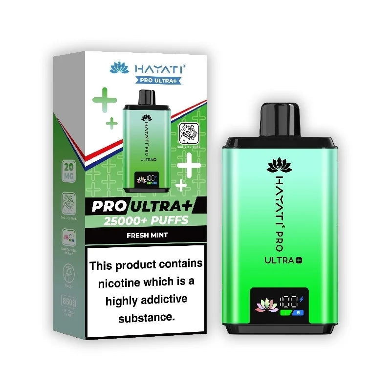 Hayati Pro Ultra Plus 25k Prefilled Pod Kit