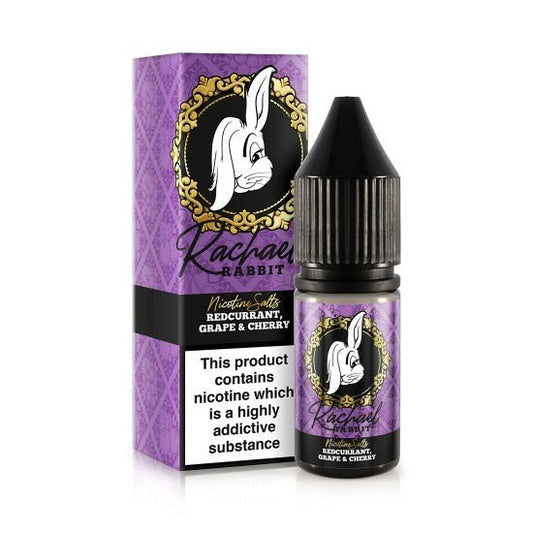 Rachael Rabbit Vapes - Nic Salt - Redcurrant, Grape &amp; Cherry [10mg]-0