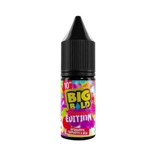 Big Bold - Nic Salt - Strawberry, Raspberry &amp; Acai - Summer Edition [20mg]-0