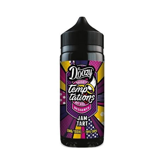 Doozy Vape Doozy Temptation Jam Tart 100ml Eliquid