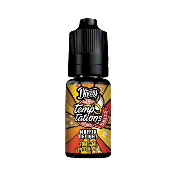 Doozy Vape Temptations Salts Muffin Delight Nic Salt Eliquid
