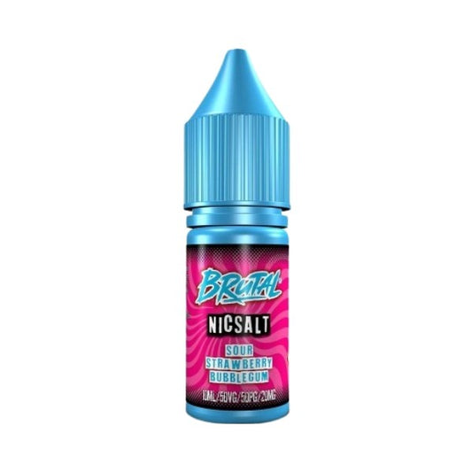 Brutal - Nic Salt - Sour Strawberry Bubblegum [20MG]-0