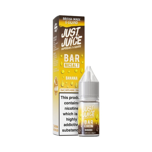 Just Juice Bar Range - Nic Salt - Banana [20MG]-0