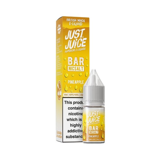 Just Juice Bar Range - Nic Salt - Pineapple [20MG]-0