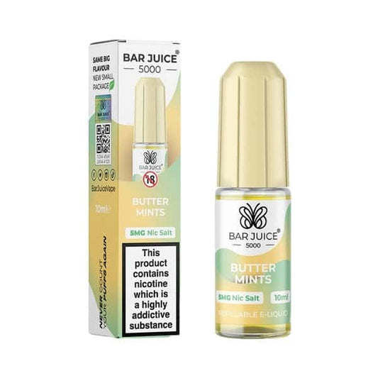 Bar Juice - Nic Salt - Butter Mints [5MG]-0